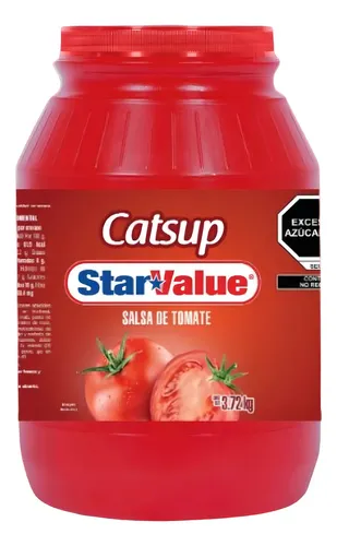Star Value Catsup Salsa de Tomate 3.72 kg